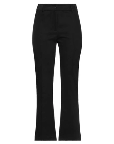 Boutique Moschino Woman Pants Black Size 4 Cotton