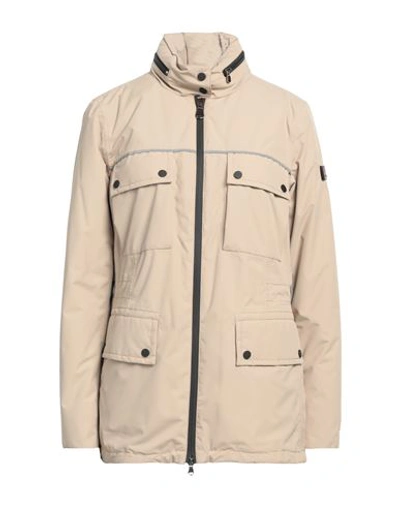 Peuterey X Vespa Woman Jacket Beige Size 8 Polyester, Polyamide, Elastane