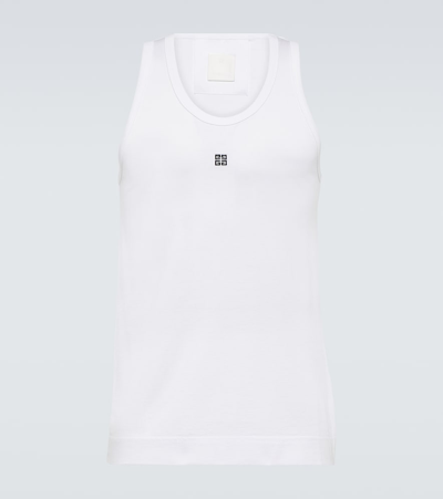 Givenchy Cotton Tank Top In White