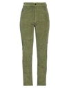 NO.W NO. W WOMAN PANTS MILITARY GREEN SIZE XS COTTON