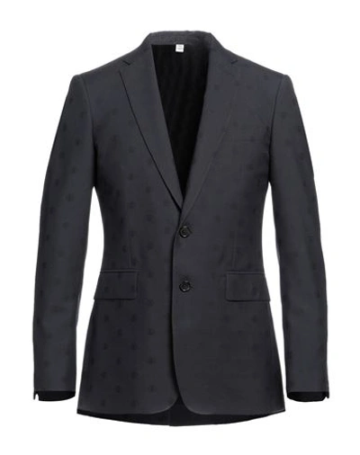 Burberry Man Suit Jacket Midnight Blue Size 42 Wool