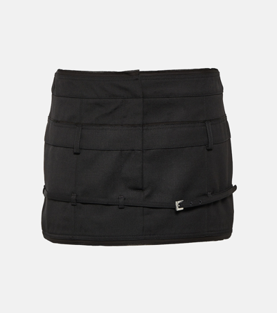 JACQUEMUS LA MINI JUPE CARACO WOOL MINISKIRT