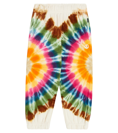 Molo Kids' Jogginghose Adan Aus Baumwoll-jersey In Multicoloured