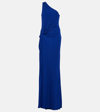 TOM FORD ONE-SHOULDER JERSEY GOWN