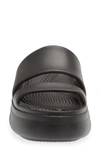 Rag & Bone Brixley Rubber Slide Flatform Sandals In Black