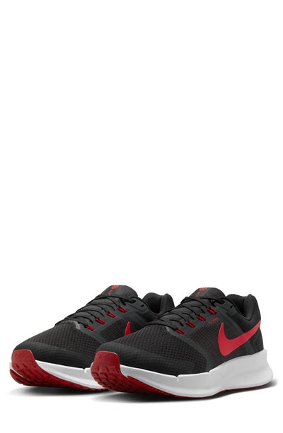 Nike Run Swift 3 Road Running Shoe In Black/ University Red/ White