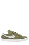 Nike Men's Court Legacy Canvas Shoes In Alligator/ White
