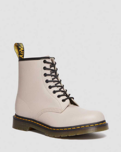 Dr. Martens' 1460 Lace-up Leather Boots In Vintage Taupe