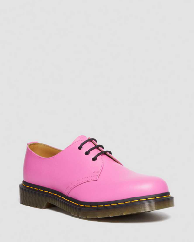 Dr. Martens' 1461 Smooth Leather Oxford Shoes In Pink