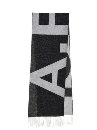 Apc . Mens Black Other Materials Scarf