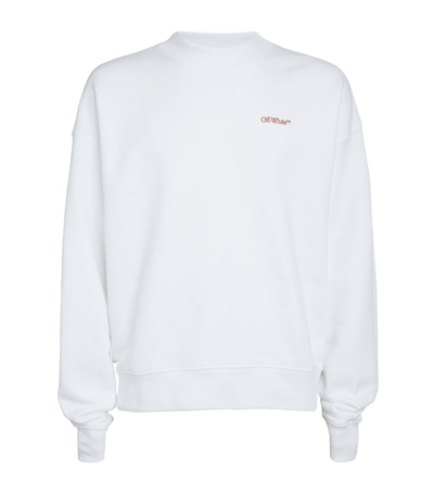 Off-white Sketch Arrows Sweatshirt In Weiss