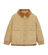 BURBERRY KIDS DIAMOND QUILTED JACKET (3-14 YEARS)