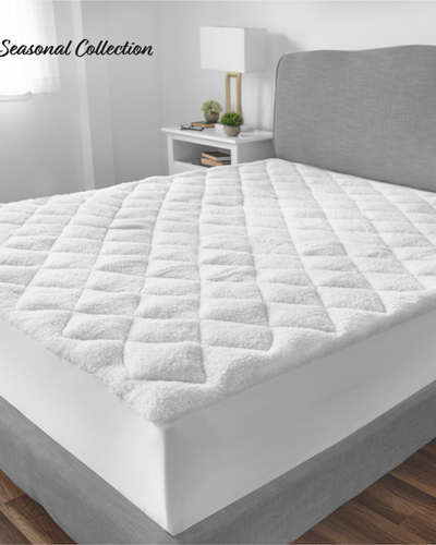 Sensorpedic Discontinued  Luxury Ultra Loft Gel Microfiber Mattress Pad In White