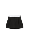 ALEXANDER WANG PLEATED SHORTS IN WOOL TAILORING