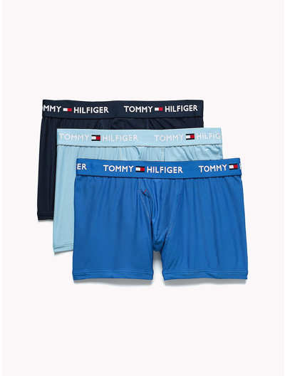 Tommy Hilfiger Everyday Micro Trunk Three In Blue Multi