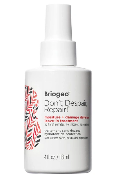 BRIOGEO BRIOGEO DON'T DESPAIR, REPAIR! MOISTURE + DAMAGE DEFENSE LEAVE-IN TREATMENT