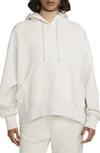 Nike Women's  Sportswear Phoenix Fleece Over-oversized Pullover Hoodie In Light Orewood Brown/sail