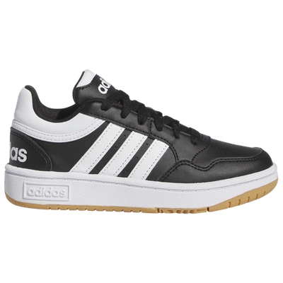 Adidas Originals Kids' Boys Adidas Hoops 3.0 In Black/white/gum