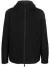 Woolrich Giacca Pacific In Softshell In 100 Black