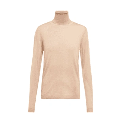 Max Mara Camel Romolo Wool Roll Neck