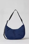 Baggu Medium Nylon Crescent Bag In Navy