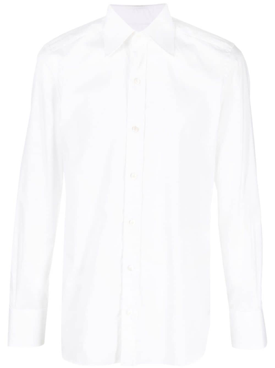 TOM FORD LONG-SLEEVE COTTON SHIRT