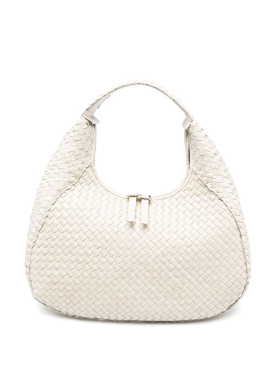 Officine Creative Class Woven Leather Tote Bag In Neutrals