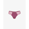 Chantelle Lace Orangerie Tanga In 01y Tannin