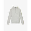 Carhartt Light Grey Cotton Blend Hooded Chase Sweat In Grey Heather Gold