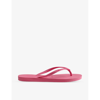 HAVAIANAS HAVAIANAS WOMEN'S CIBER PINK SLIM RUBBER FLIP-FLOPS,67880417