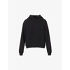 ACNE STUDIOS ACNE STUDIOS MEN'S VINTAGE BLACK FRANZISKA DROPPED-SHOULDER COTTON-BLEND HOODY,67275329