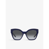 Prada Woman Sunglasses Pr 17zs In Blue