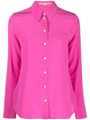 Stella Mccartney Silk Shirt In Pink