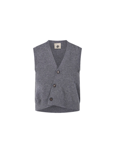 The Garment Como Vest In Heather Grey