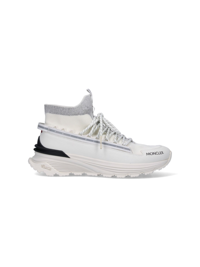 Moncler Trainers "monte Runner" In White