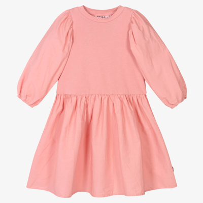 Molo Teen Girls Pink Organic Cotton Dress