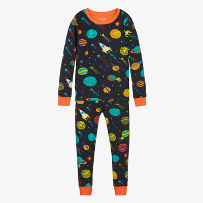 Hatley Kids' Boys Blue Cotton Space Explorer Pyjamas
