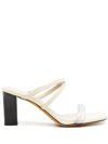 MARYAM NASSIR ZADEH SAMANTHA 80MM LEATHER SANDALS