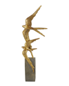 Peyton Lane Bird Decorative Sculpture In Gold