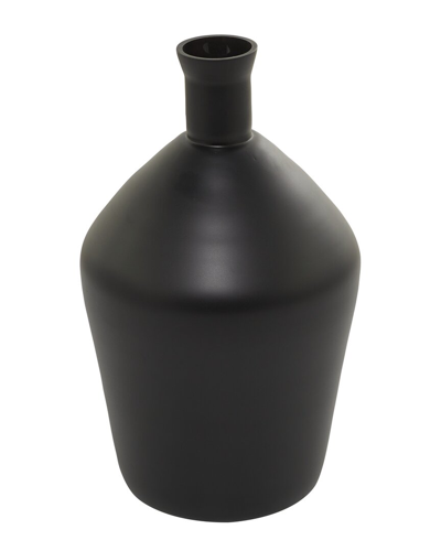 Peyton Lane Modern Amphora Vase In Black