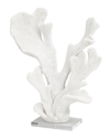 Peyton Lane Coral Tall Textured Sculpture In White