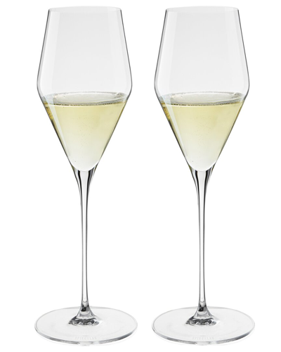Spiegelau Definition 9oz Champagne Glass (set Of 2) In Clear