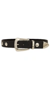 B-low The Belt Jordana Mini Moto Belt In Black