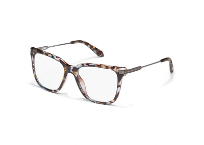 Quay Wired Remixed Medium Rx In Blue Tortoise,clear Rx