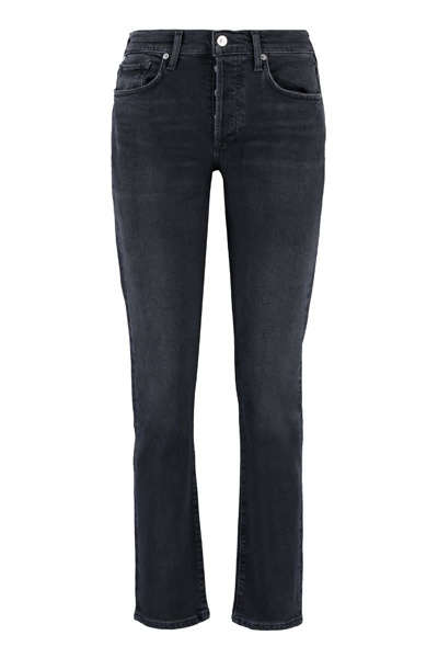 Citizens Of Humanity Emerson Slim-fit Boyfriend Jeans In Black