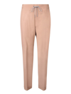 Fabiana Filippi Light Brown Bead-detail Trousers In Brown