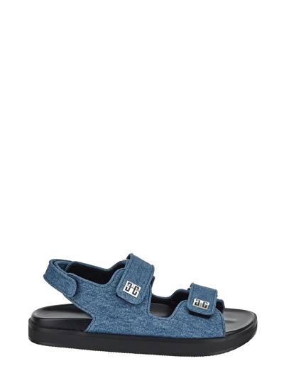 Givenchy Women's 4g Sandals In Denim In Blue