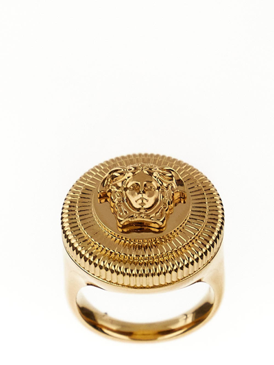 Versace Gold-tone Medusa Biggie Ring