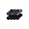 Bombas Lightweight Merino Wool Blend No Show Sock 8-pack In Agate Black Mix