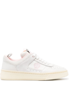 Bally Round-headed Low-top Casual Shoes In White